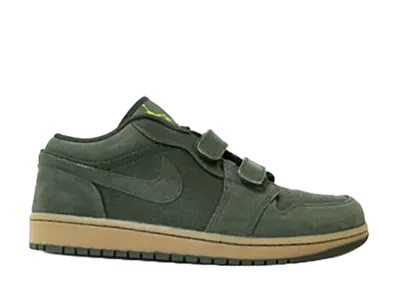 Nike Air Jordan 1 Velcro Premier Low "Dark Army Gum"