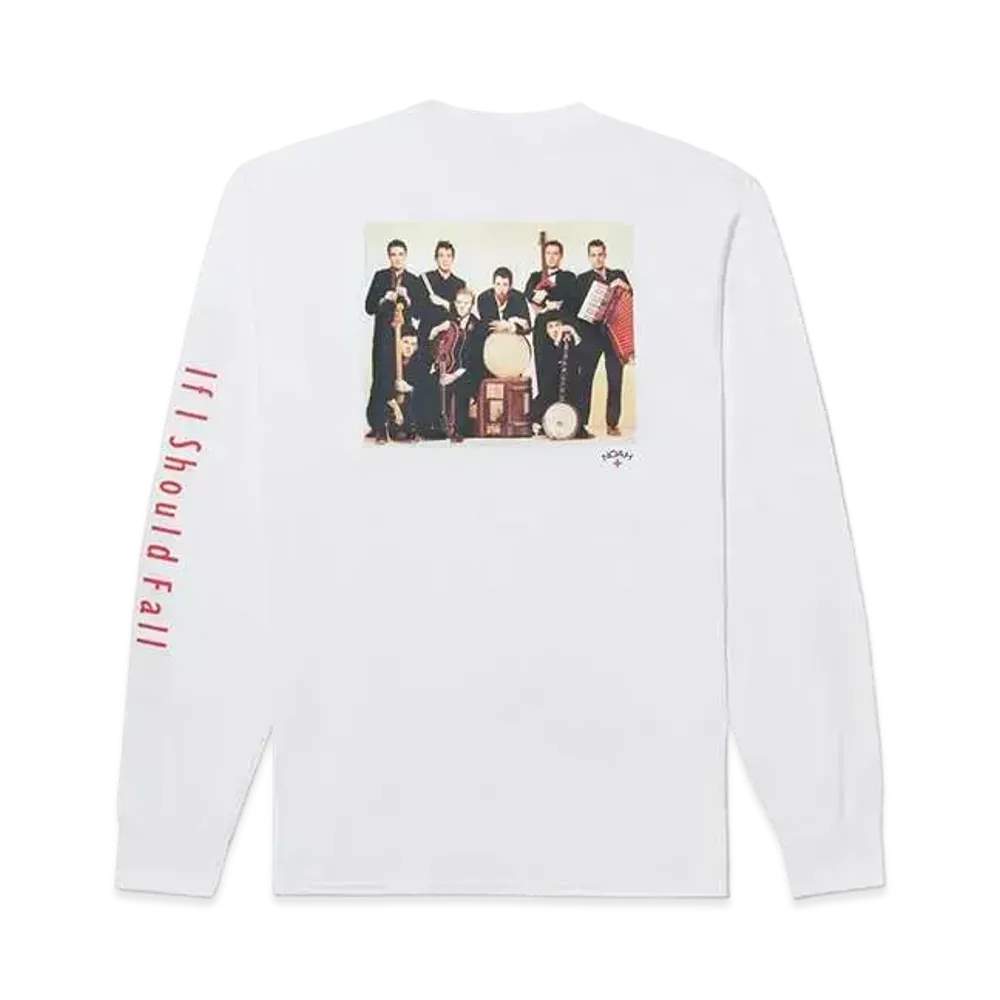 Noah x The Pogues Grace With God Long Sleeve Tee "White"