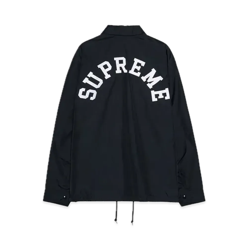 Supreme x Champion Coaches Jacket "Black"