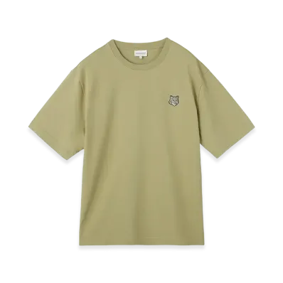 Maison Kitsune Bold Fox Head Patch Oversized T-Shirt "Canvas"
