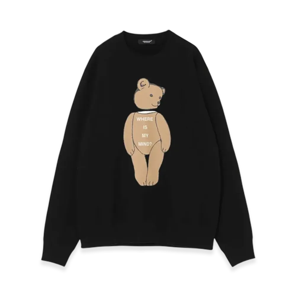 UNDERCOVER Cotton Sweatshirt Pullover "Black"