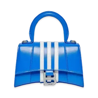 adidas BALENCIAGA Hourglass XS Handbag "Blue"