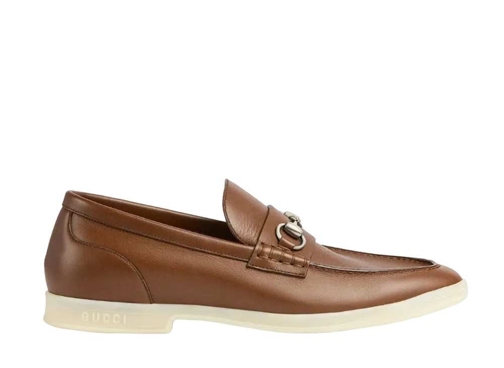 GUCCI グッチ ホースビット　ローファー 36 C ブラウン　ラグソール GUCCI 「GUCCI」 100周年記念モデル ホースビット ローファー 36