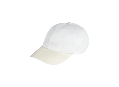GUCCI Cotton Baseball Hat With Embroidery "White"