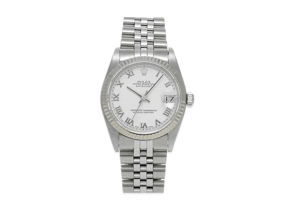 ROLEX Datejust "White Roman/Stainless Steel/White Gold"