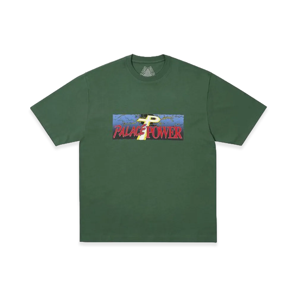 PALACE Power T-Shirt "Racey Green"