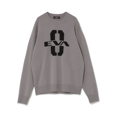 EVANGELION × UNDERCOVER SWEATER "Ice Gray"