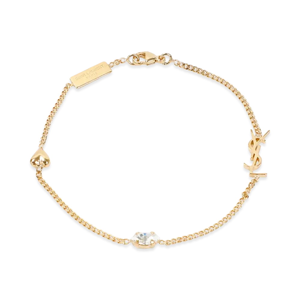 Saint Laurent Women's 'Opyum' Bracelet "Gold"