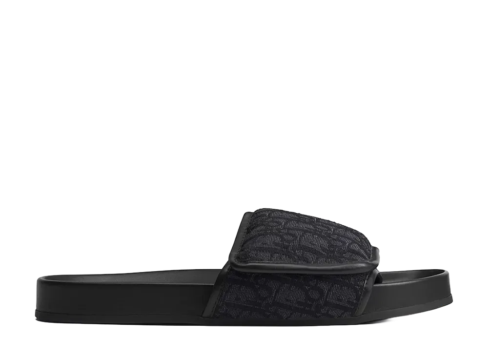 Dior Aqua Sandal Dior Oblique Jacquard "Black"