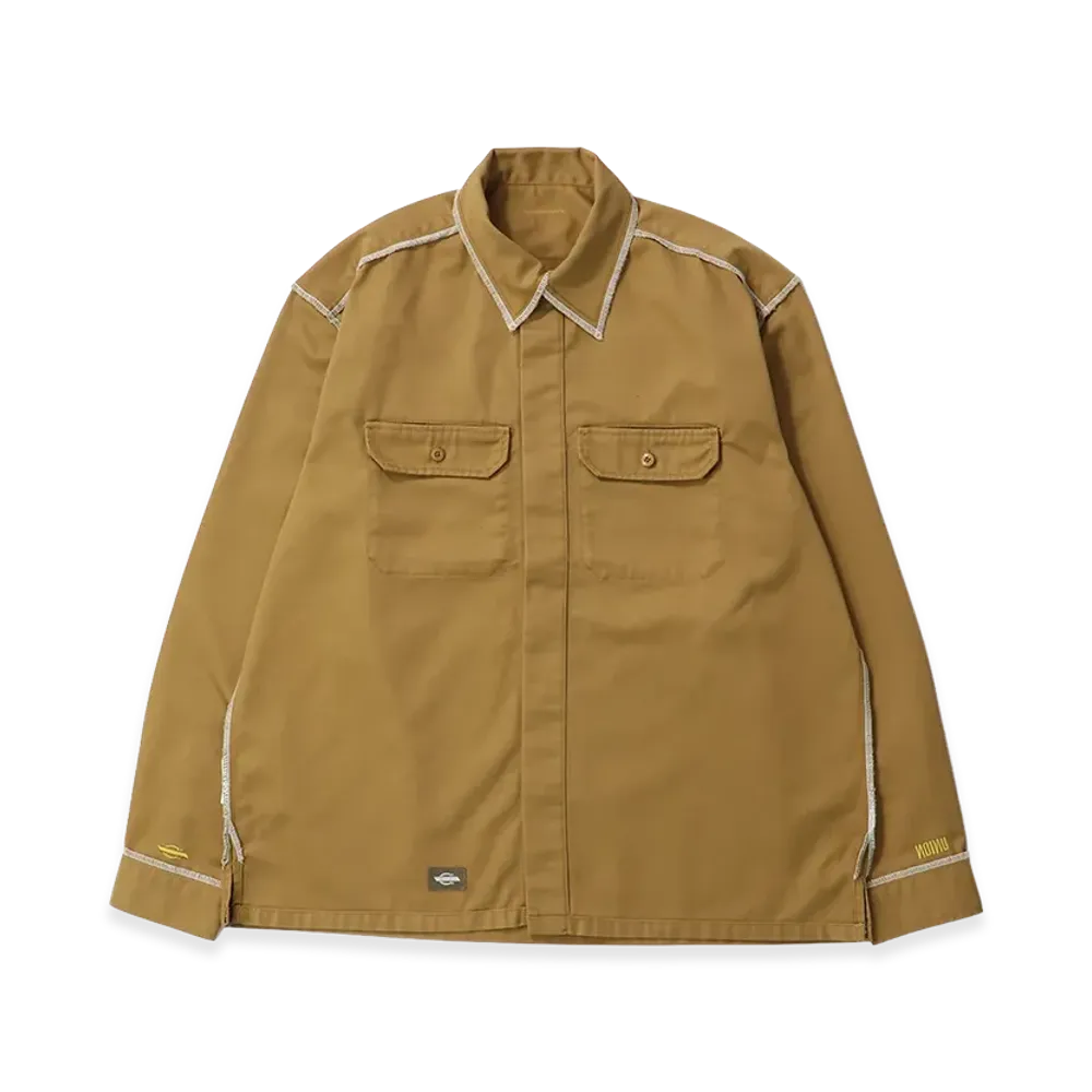 UNION x Dickies Inverse Shirt "Light Golden Brown"