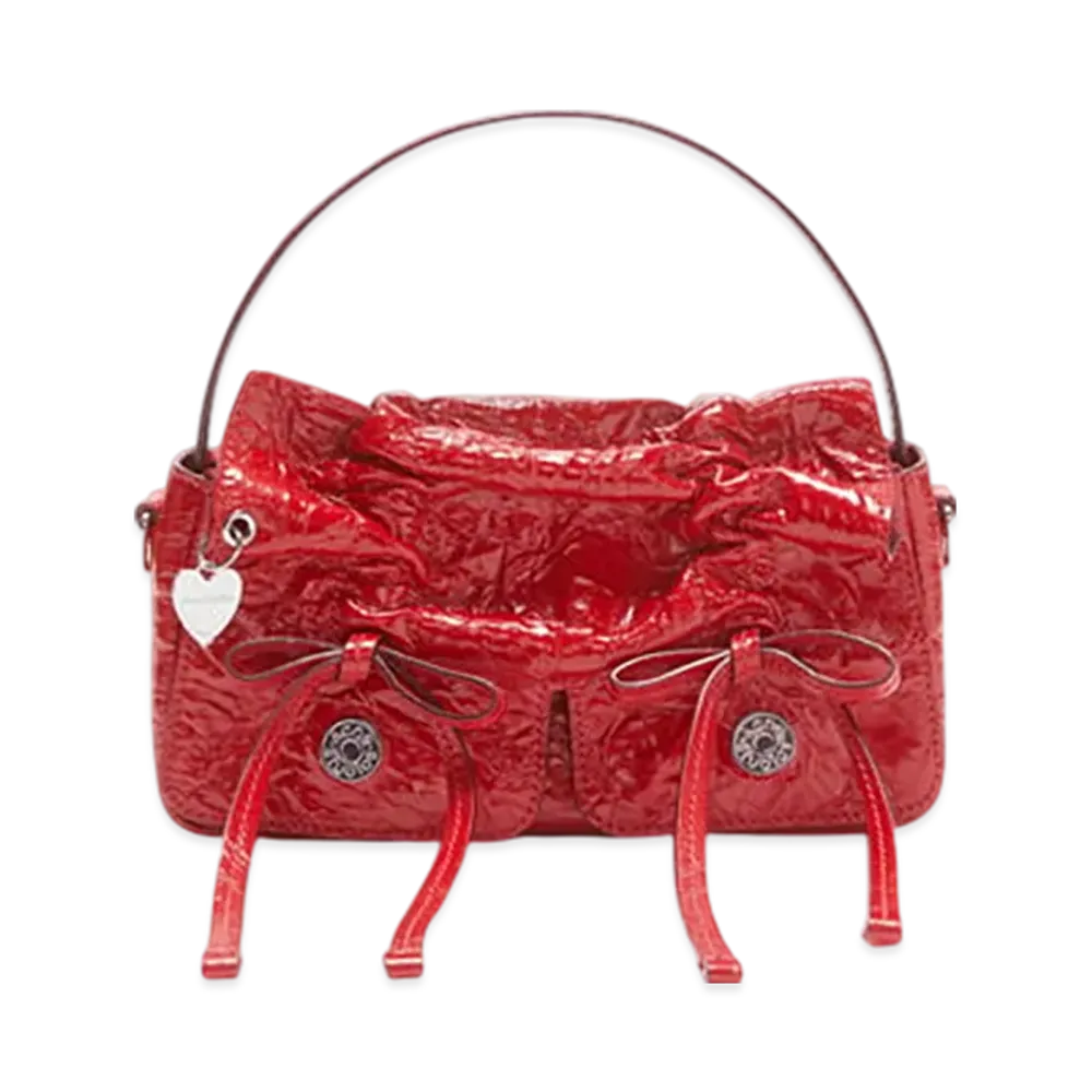 Acne Studios Multipocket micro bag "Red"