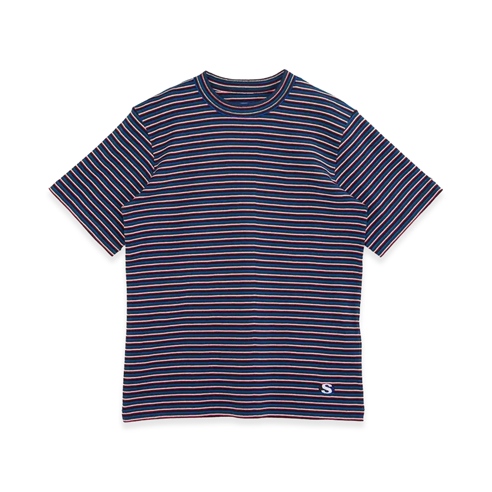 sacai Stripe Cotton Rib T-Shirt "Blue"
