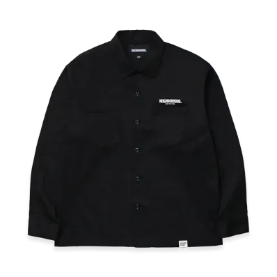 NEIGHBORHOOD Classic Work Shirt LS-2 "Black"