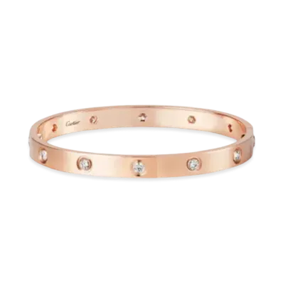 Cartier Love Bracelet, 10 Diamonds