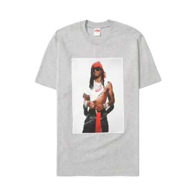 Supreme Playboi Carti Tee "Heather Grey"