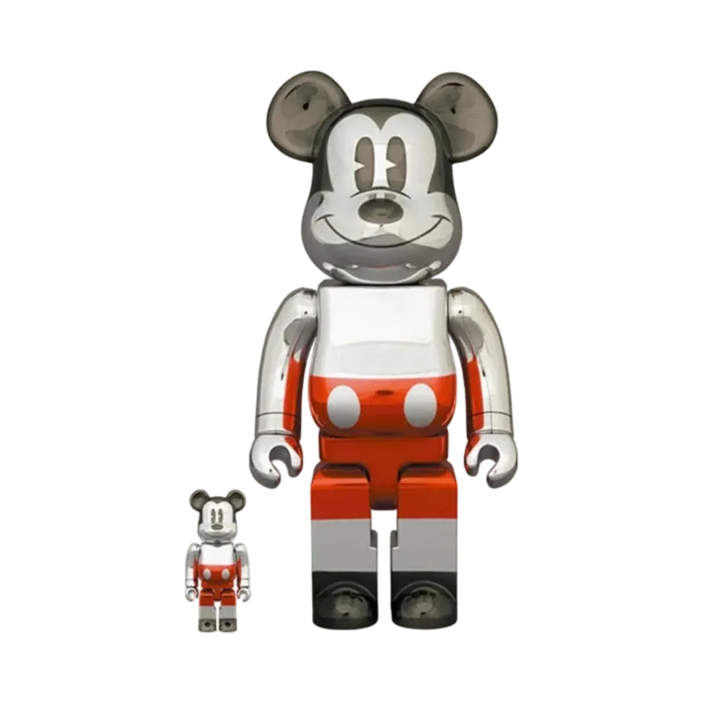 Bearbrick x Disney Future Mickey Mouse (2nd COLOR Ver.) 100% & 400%