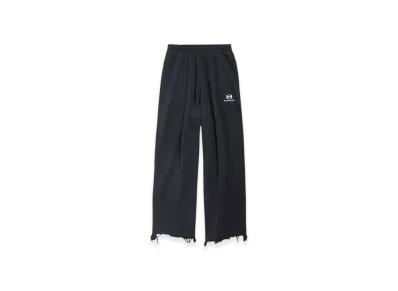 BALENCIAGA Unity Sports Icon Cropped Sweatpants "Black White"