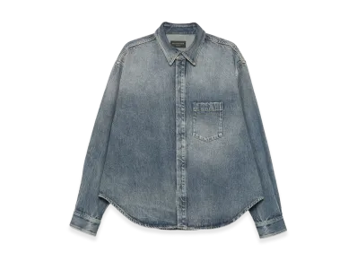 BALENCIAGA Women's Shirts "Sun Bleached Blue"