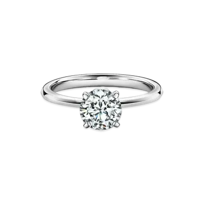 Tiffany & Co. True Engagement Ring With A Round Brilliant Diamond 1 Carat