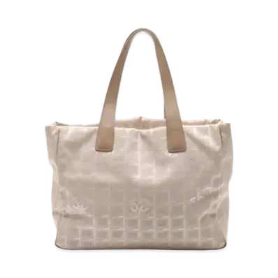 CHANEL New Travel Line Tote "Beige"
