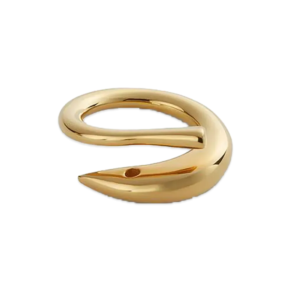Bottega Veneta Sardine Ring "Yellow Gold"