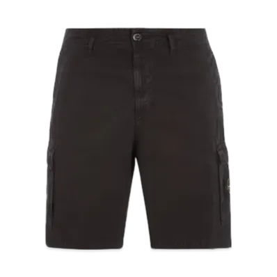 Stone Island L11WA Old Treatment Slim Fit Cargo Bermuda Shorts - 24SS "Blue"