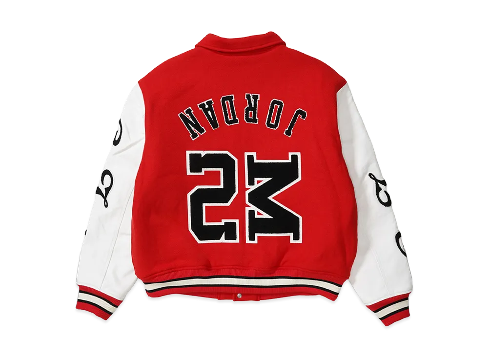 Nike Jordan x SAINT Mxxxxxx M J SM Varsity Jacket 