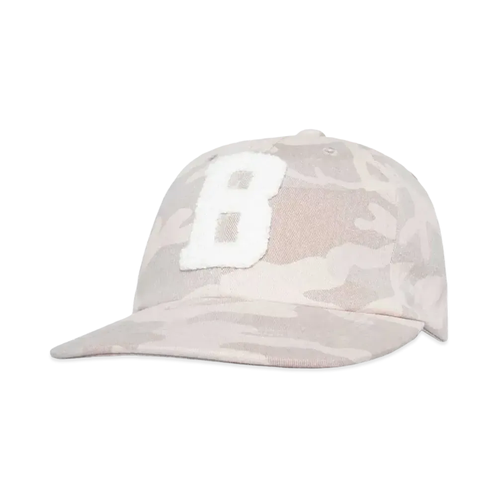 BILLIONAIRE BOYS CLUB CHENILLE LOGO CAP B "CAMO"