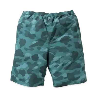 A BATHING APE COLOR CAMO REVERSIBLE SHORTS "Green"
