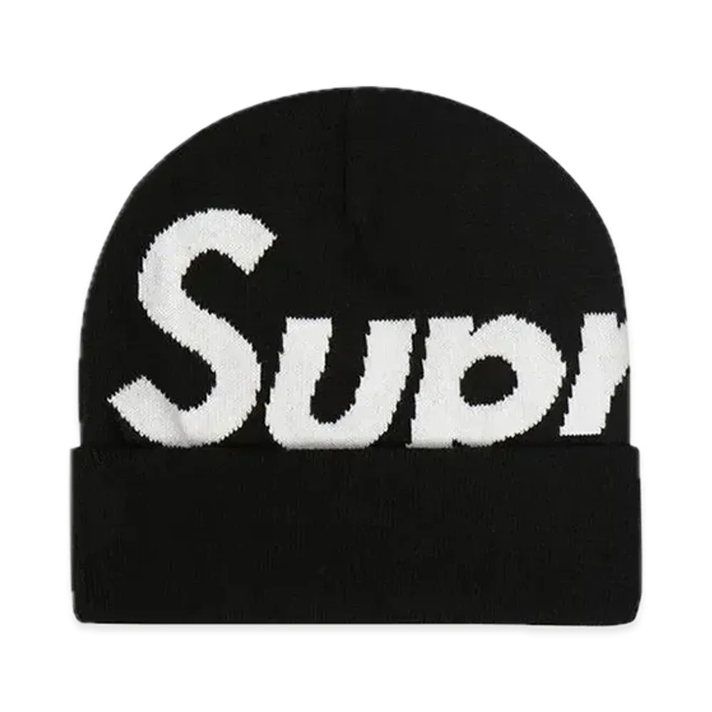 Supreme Big Logo Beanie "Black" (22FW)