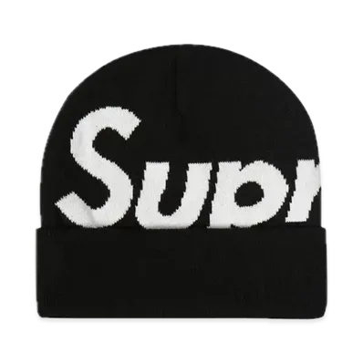 Supreme Big Logo Beanie "Black" (22FW)