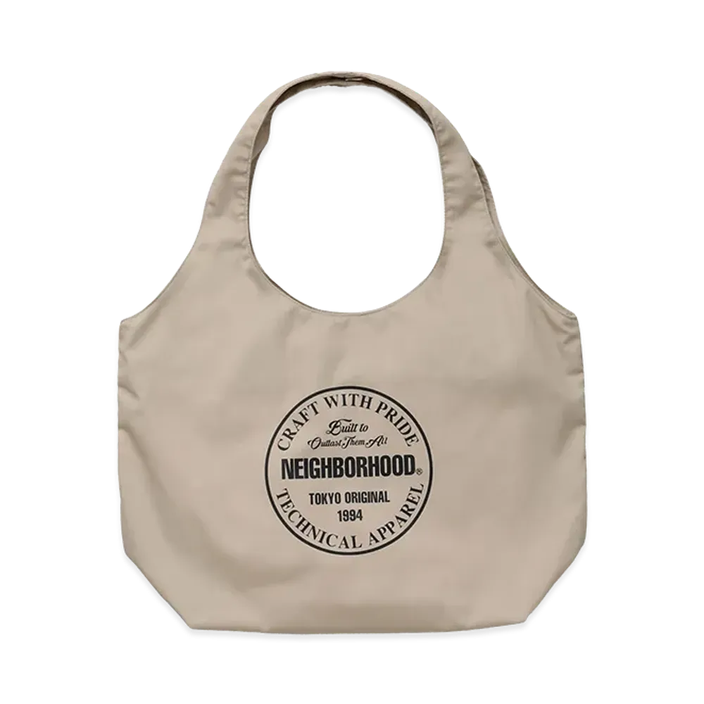 NEIGHBORHOOD Logo Monk Bag "Beige"