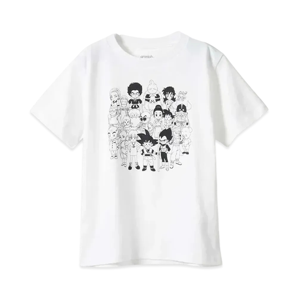 graniph x Dragon Ball DAIMA Friends Of The Earth Kids T-Shirts "White"
