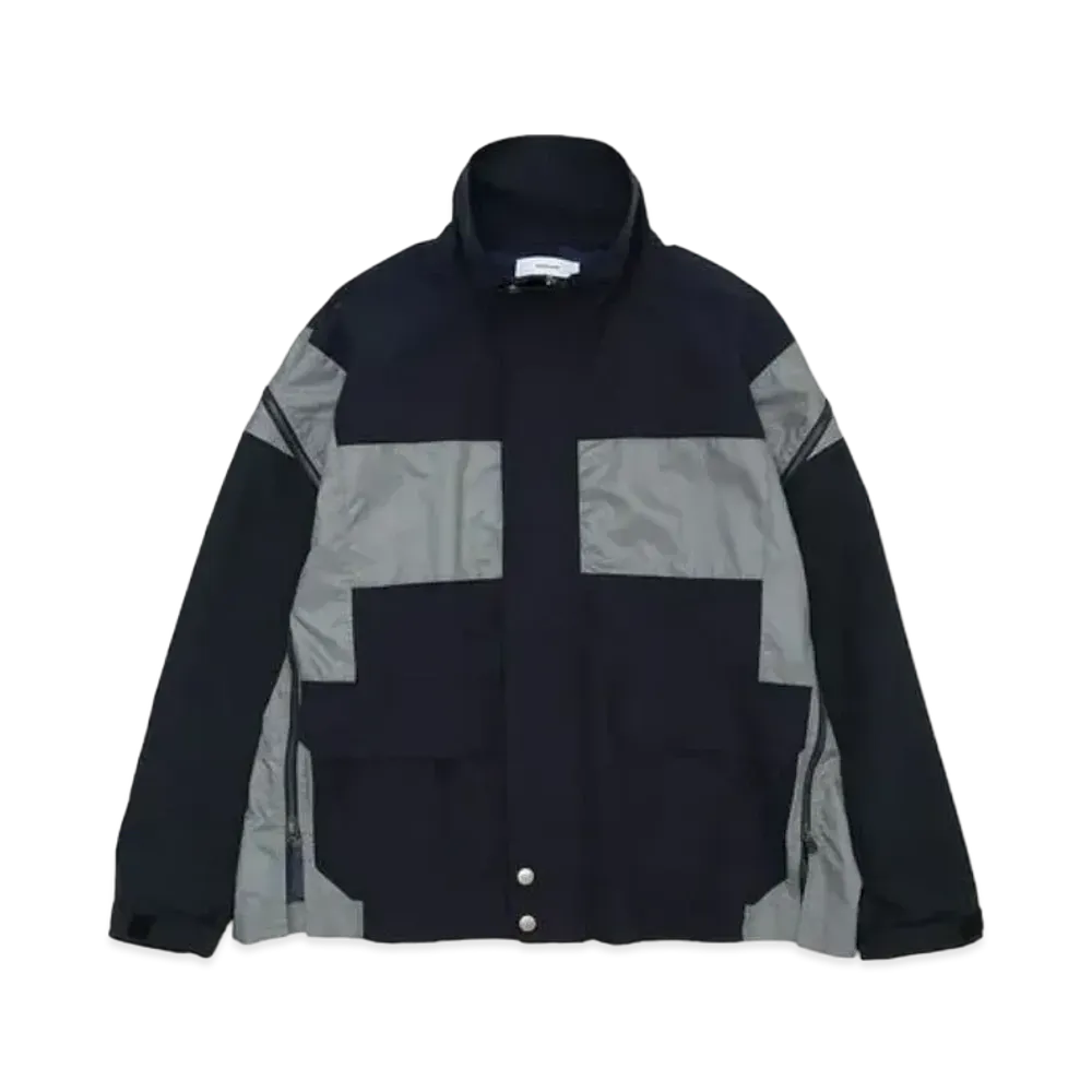 FACETASM Nylon Zip Jacket "Navy"
