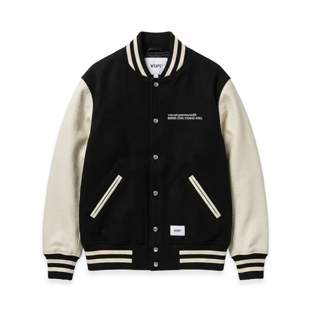 WTAPS CLUB/JACKET.WOPO.MELTON "Black"