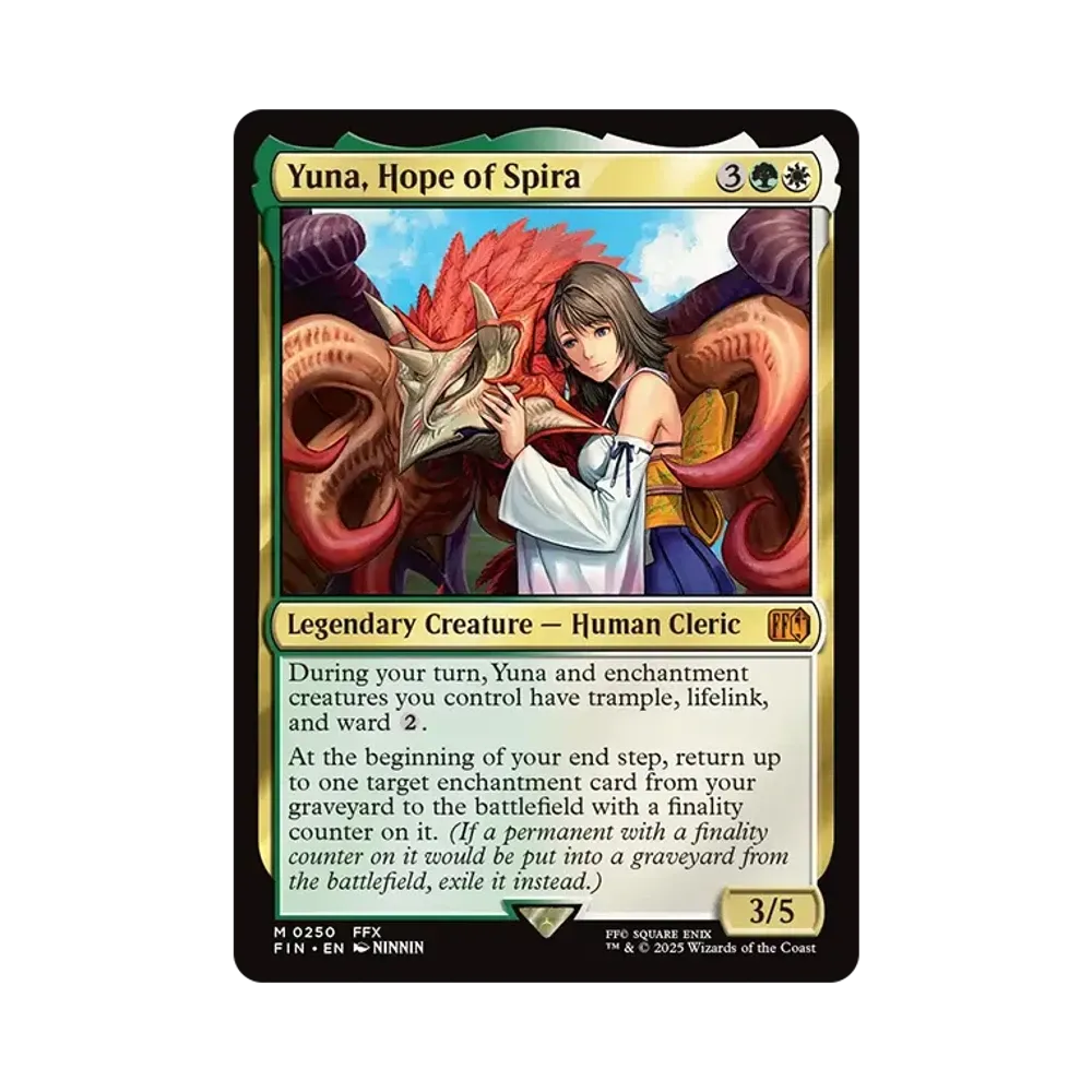スピラの希望、ユウナ M :Foil [FIN 0250]【英語版】(ファイナル