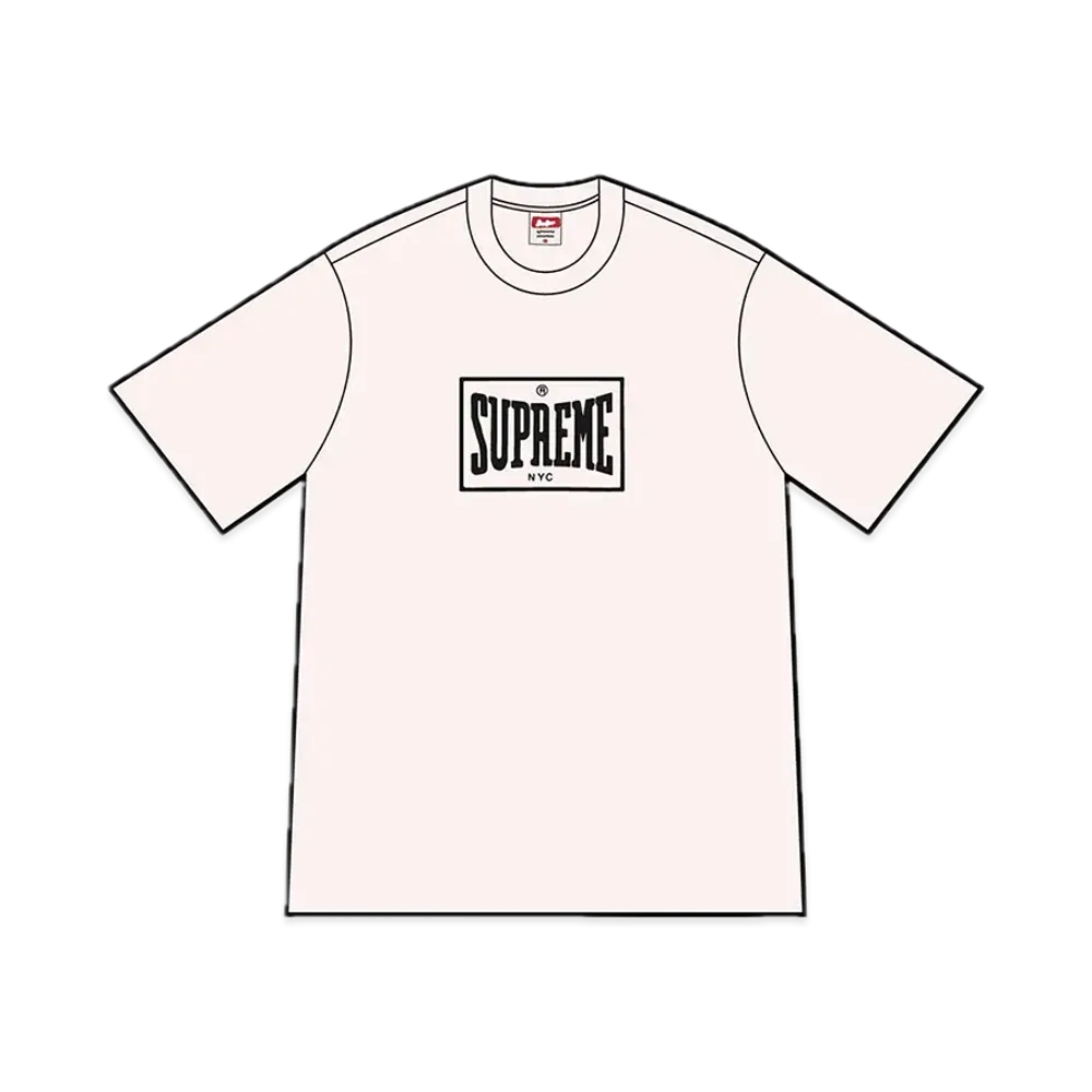 Supreme Warm Up Tee "Pale Pink"