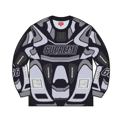 Supreme Decals Moto Jersey "Black"