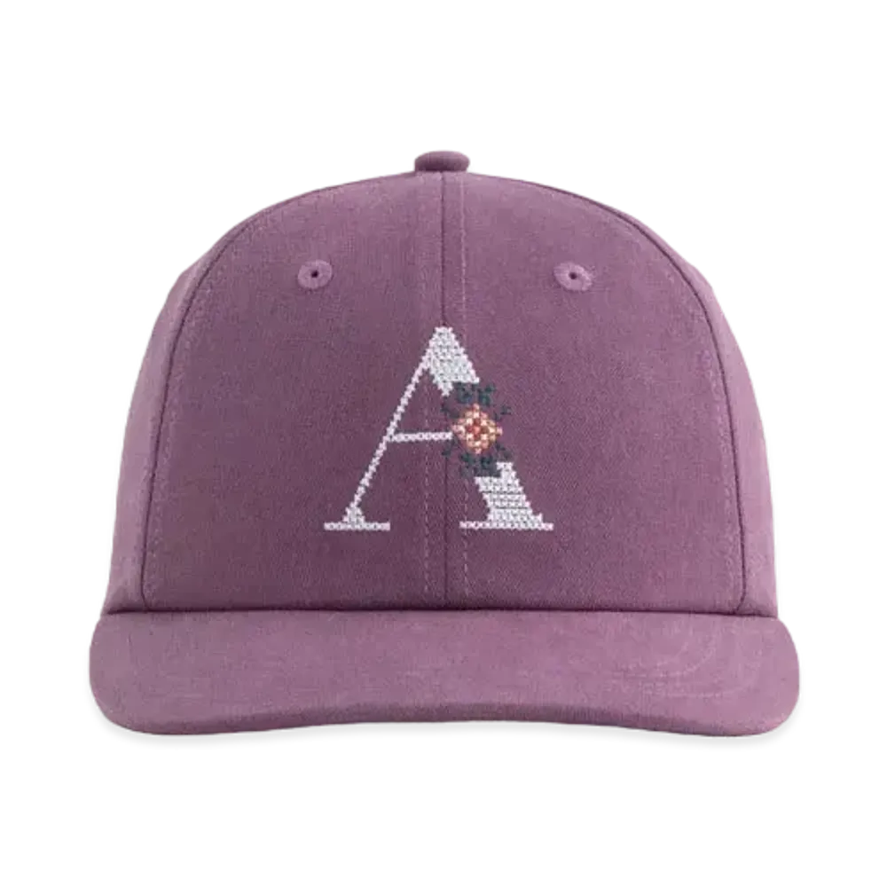 Aime Leon Dore Needlepoint 'A' Hat "Purple"