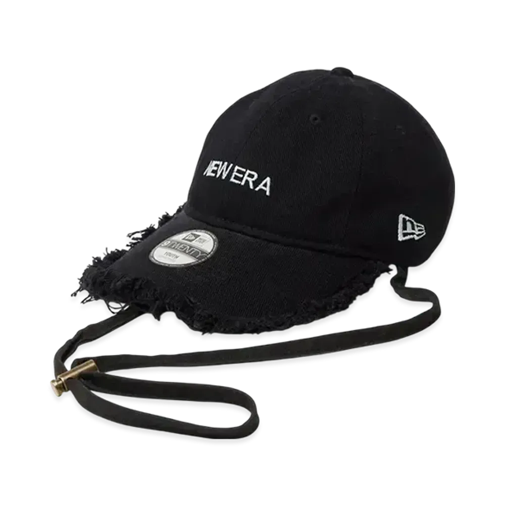 NEW ERA Youth 9Twenty Cord Strap Cut Off "Black"