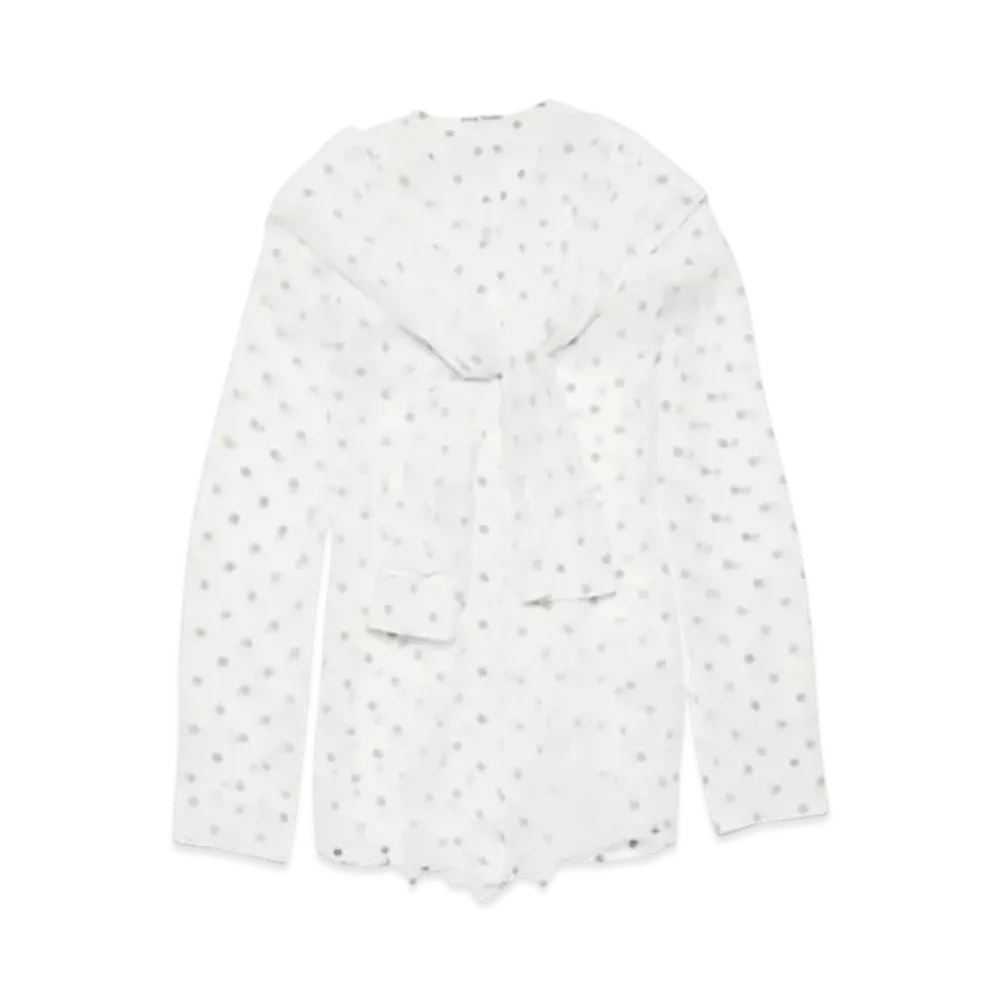 Acne Studios Layered Blouse "White"