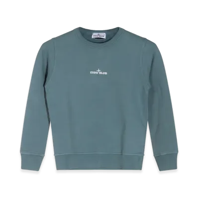 Stone Island Kids Sweaters "Blue"