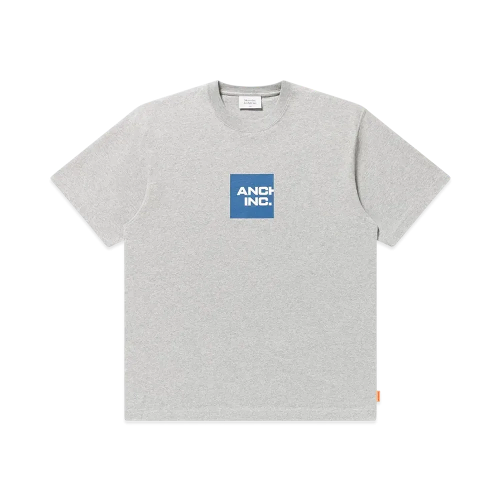 Mercedes Anchor inc. Box Logo Tee "Heather Gray"