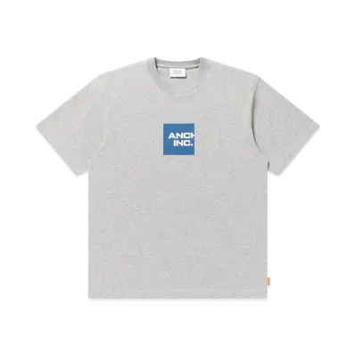 Mercedes Anchor inc. Box Logo Tee "Heather Gray"