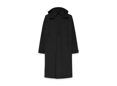 Bottega Veneta Nylon Blend Trench Coat "Navy Blue"