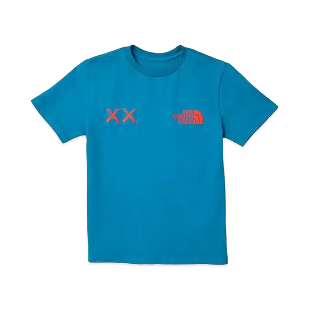 The North Face Kaws Tee "Blue Orange"