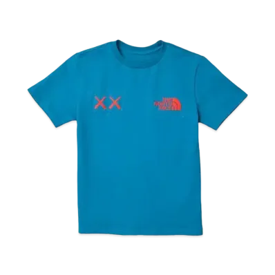 The North Face Kaws Tee "Blue Orange"