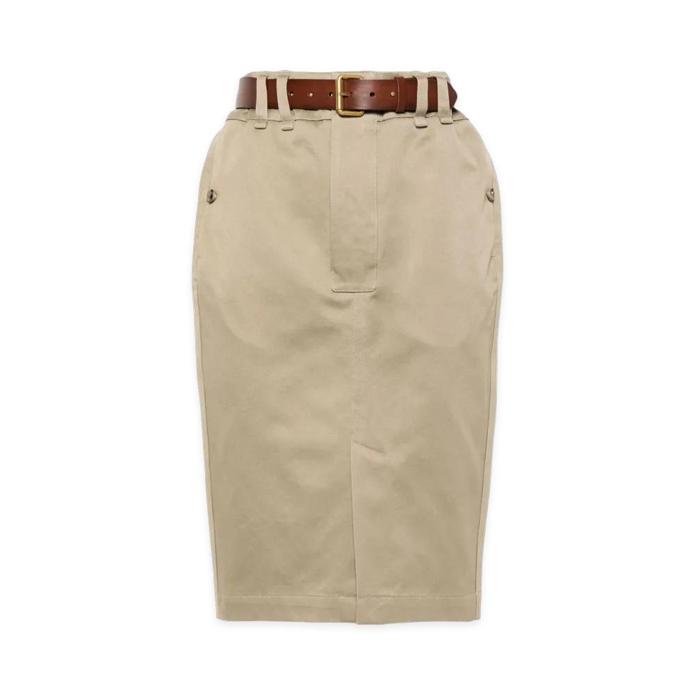 Saint Laurent Women's Skirts "Beige"