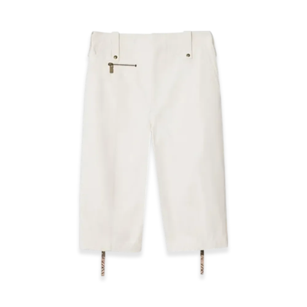 Burberry Cotton Capri Trousers "Quartz"