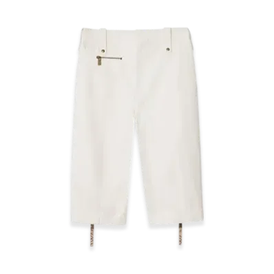 Burberry Cotton Capri Trousers "Quartz"